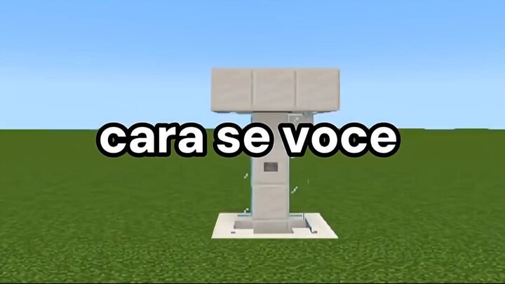 Chuveiro Que Funciona e Realista no Minecraft