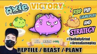 REPTILE BEAST PLANT | AXIE INFINITY ARENA GAMEPLAY  | RBP