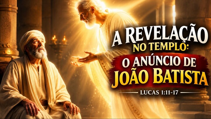 “A Revelação no Templo O Anúncio de João Batista””