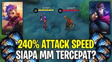 IXIA VS CLAUDE || FULL ATTACK SPEED WINDTALKER || SIAPA MM TERCEPAT? MOBILE LEGENDS