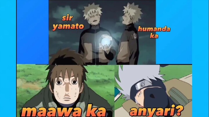 NARUTO hindi pinatulog si yamato at si kakashi walang alam sa nangyari