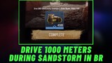 How to Drive 1000 meters during sandstorm in battle Royale | Sandstorm's Eye Event | Wintox Gaming