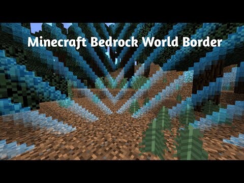 How to get to the world border in Minecraft PE