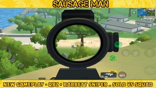NEW GAMEPLAY - QBZ + BARRETT SNIPER _ SOLO VS SQUAD PART#2