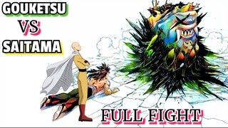 GOUKETSU VS SAITAMA FULL FIGHT | ONE PUNCH MAN | TAGALOG MANGA