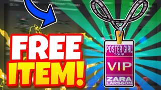 *FREE ITEM!* HOW TO GET THE *Zara Larsson Tour Lanyard* | ROBLOX