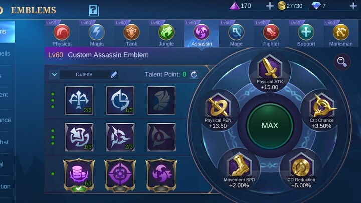 How to Max Your EMBLEMS FAST! New Updates Mobile Legends Emblem Hidden Magic Dust