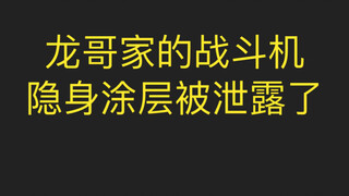 龙哥家的战斗机隐身涂层被泄露了