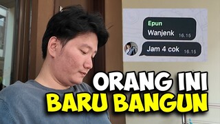 EPUN BARU BANGUN SAAT REKAMAN KEPALA TIGA, DICULIK MAIN BILLIARD - Sonba Vlog