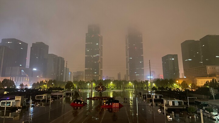 Zhengzhou East Station at Dawn