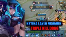 LATE GAME LAYLA SAKIT BANGET 😍 | MOBILE LEGENDS