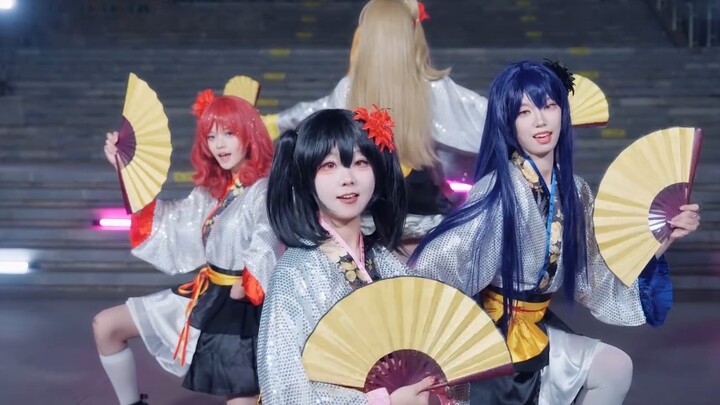 [Kesemek Kering Mentega] 🌸Peluk aku erat-erat♡Inilah keajaiban cinta🪭Menari di Kastil Kaguya🏮Menari 