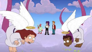 [Edamame] ไม่คาดคิดว่าเทวดาเป็นนกกาฝากและเมฆเป็นเพียงอุจจาระ "Futurama Movie 2"!