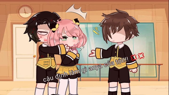 anya x damian: damian đã biết ghen🙃🙃🙃