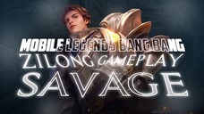 MLBB Gameplay zilong Savage Perfect Gameplay