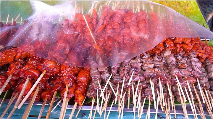 MANILA STREET FOOD BARBEQUE IN THE STREET | PINOY IHAW-IHAW| TRY NYO TO, DINADAYO NG MGA MOTORISTA