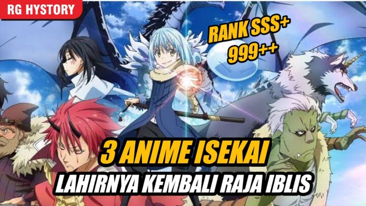 REKOMENDASI 3 ANIME RAJA IBLIS BEREINKARNASI KE DUNIA MODERN