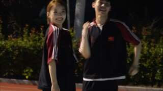 校服下的摩登舞真的太酷啦！专属于国标生的青春风采#淮南世际艺术学校 #褚明钊马欣媛 #李勇泽冯田青的学生们