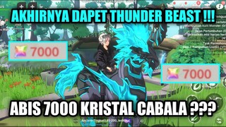 Akhirnya Dapet Mount Thunder Beast !! Abis 7000 Kristal Cabala ?!! - The Legend Of Neverland