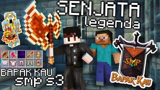 Add-On Bapak Kau Smp || Senjata Legendaris Vs EnderDragon #MCBE