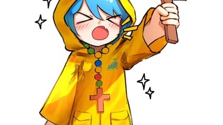 Mysterious blue-haired girl Luce (3)