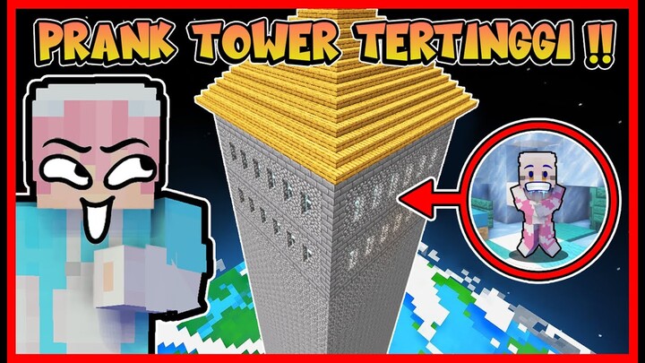 PRANK JEBAK MOMON DI TOWER TERTINGGI, BISA DAPAT FOTO OPPA TAPI BOONG !! Feat @sapipurba Minecraft