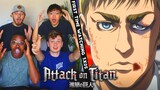 ERWIN TOO GOATED FR!!!  Non-Anime Watchers React to Attack on Titan - 03x05