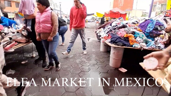 DE COMPRAS EN TIANGUIS DE MEXICO