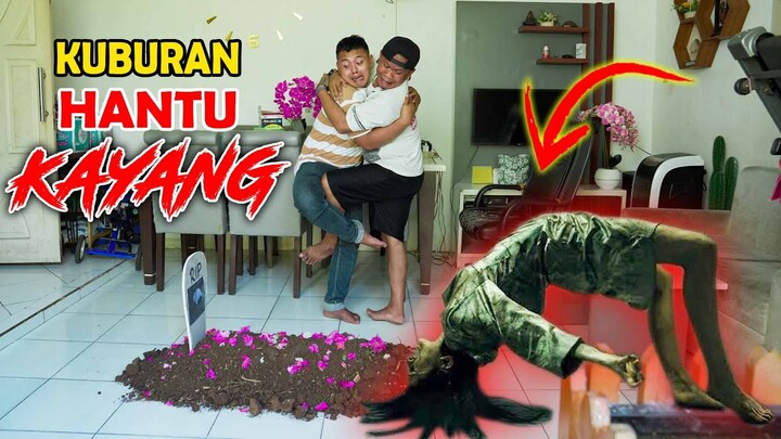 MUNCULNYA KUBURAN HANTU KAYANG DIRUMAHKU