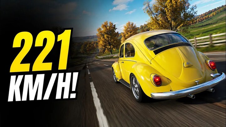 ATÉ ONDE ESSE FUSCA MODIFICADO CONSEGUE CHEGAR? | FORZA HORIZON 4