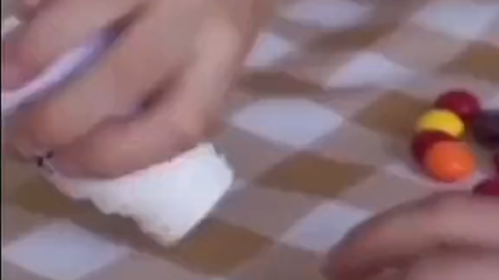 One smile wipes out all merit.