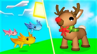 RAINDEER AXOLOTLS! in Roblox Bedwars...