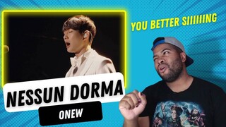 Absolutely Stunning 😍 | SINGER REACTS to SHINee’s Onew singing Nessun Dorma