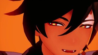 原神MMD-帝君和你有个契约