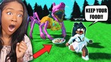 I'm SCARED of Roblox SPIDER Hungry Pig!! (New UPDATE)