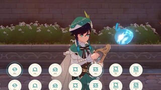 【原神】演奏《让风告诉你》和弦 豪华完整版