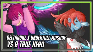 DELTARUNE X UNDERTALE - VS A TRUE HERO [VS SUSIE x BATTLE AGAINST A TRUE HERO]