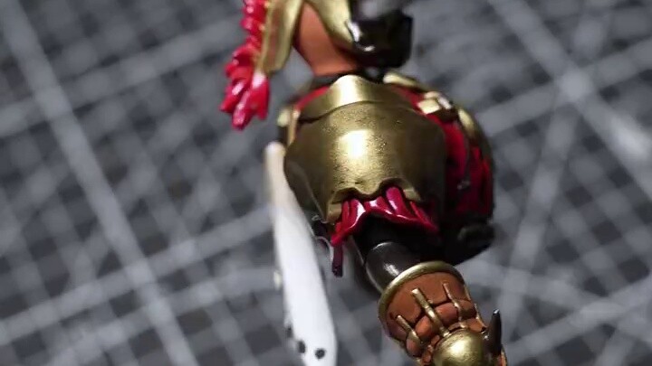 Simple coloring tutorial! Armor movable-Lufa! Audi Double Diamond Armor Warrior Armor Third Edition 