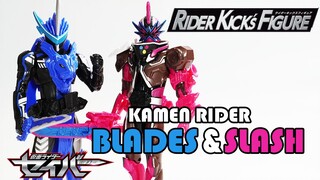 【模玩杂货部】不好意思拖久了...RKF假面骑士剑锋Blades&剑闪Slash快速上手把玩
