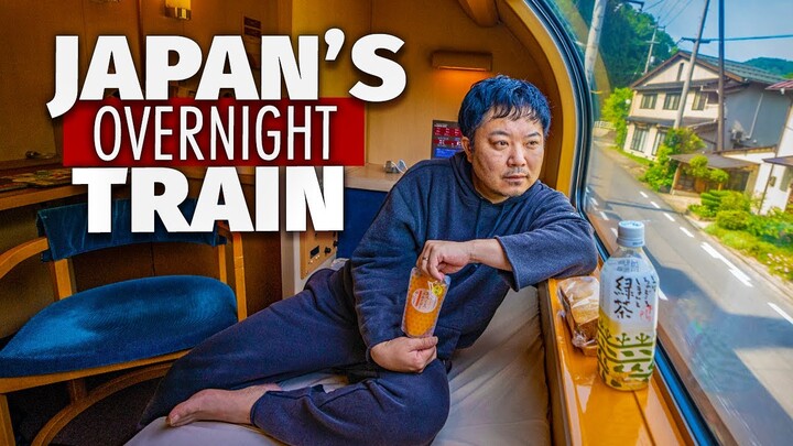 Inside Japan's SLEEPER Train | $160 FIRST CLASS Room