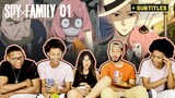 SPY X FAMILY 01 (Reacción) | Misión Strix!