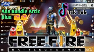 Tik tok Free fire Terviral Ada Bundle Artic Blu part23highlight pilihan Unik kreatif Terbaru