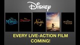Every live-action Disney film COMING!