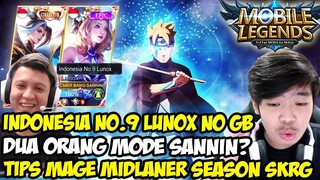 SUPPORTIN BANGSIN PAKAI LUNOX SUPREME INDONESIA NO.9 - Mobile Legends Indonesia