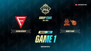 Falcon Esports vs Burn X Flash M4 World Championship | BURN vs FCON ESPORTSTV