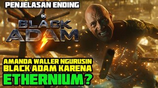 BLACK ADAM JADI URUSAN AMANDA WALLER KARENA ETHERNIUM ? PENJELASAN ENDING BLACK ADAM