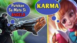 NANINIWALA NA AKO SA KARMA! BAWAL PUTOKAN ANG BATANG SI ANGELA! | AkoBida Granger - MLBB