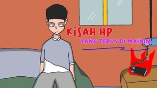 kisah hp yang terus di mainin (Animasi lucu )(wilAnimasi)