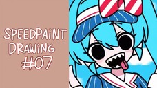 blink twice if you need h̸̯̏ė̵̬l̸̺̑p̶̥̒ - Speedpaint Drawing #07