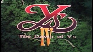 "Ys IV: The Dawn of Ys" OVA Promo